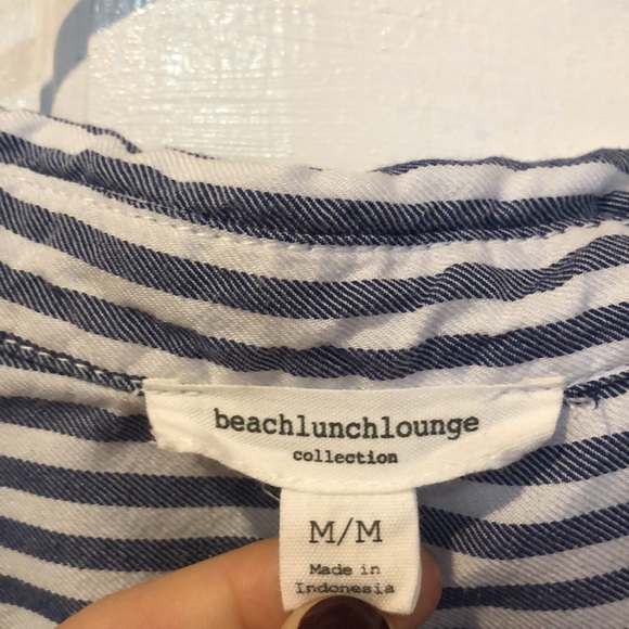 Navy and white striped top - Picture 3 of 3